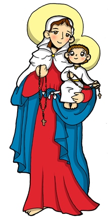 La Verge Maria ens mena a comprendre les veritats de la fe a través del res del Rosari